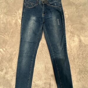 April Girl Classic Stretch Blue Women's Jeans Sz 3/S like new